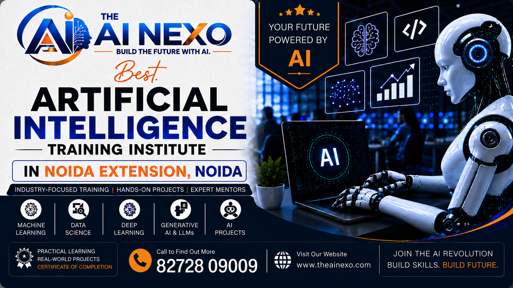 Best Artificial Intelligence Training Institute in Noida Extension, Noida | AI Coaching, Classes & Professional Courses - The AI NEXO
