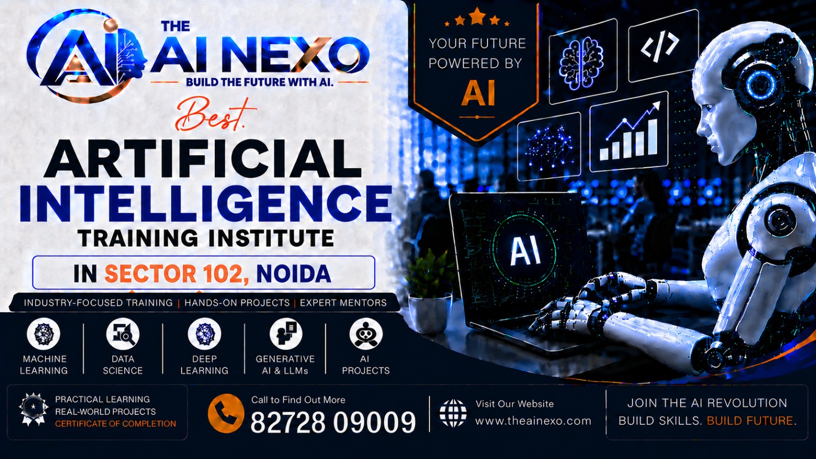 Best Artificial Intelligence Training Institute in Sector 102, Noida | AI Coaching, Classes & Professional Courses - The AI NEXO