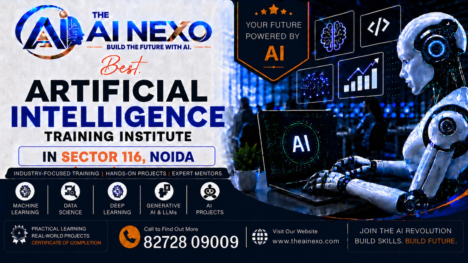 Best Artificial Intelligence Training Institute in Sector 116, Noida | AI Coaching, Classes & Professional Courses - The AI NEXO