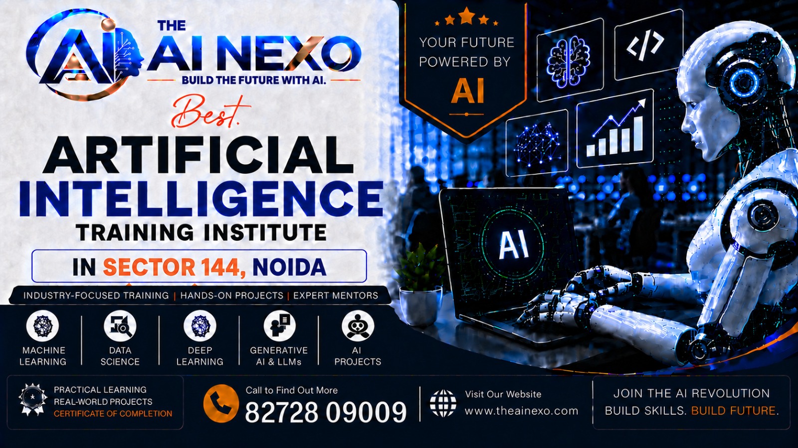 Best Artificial Intelligence Training Institute in Sector 144, Noida | AI Coaching, Classes & Professional Courses - The AI NEXO