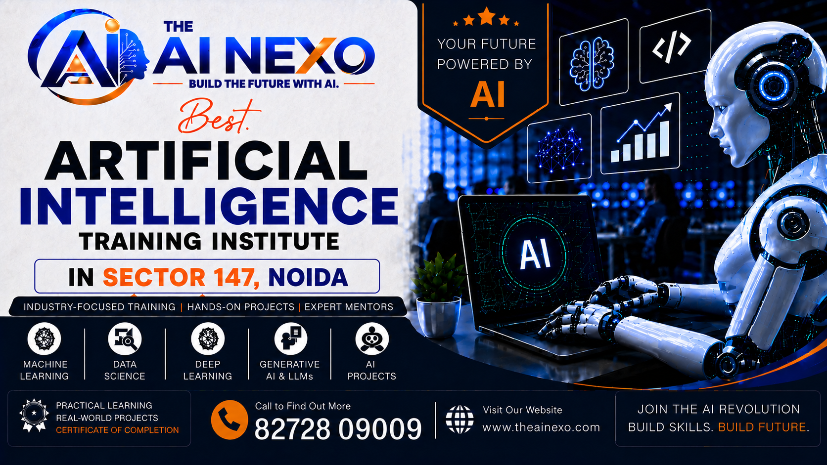 Best Artificial Intelligence Training Institute in Sector 147, Noida | AI Coaching, Classes & Professional Courses - The AI NEXO