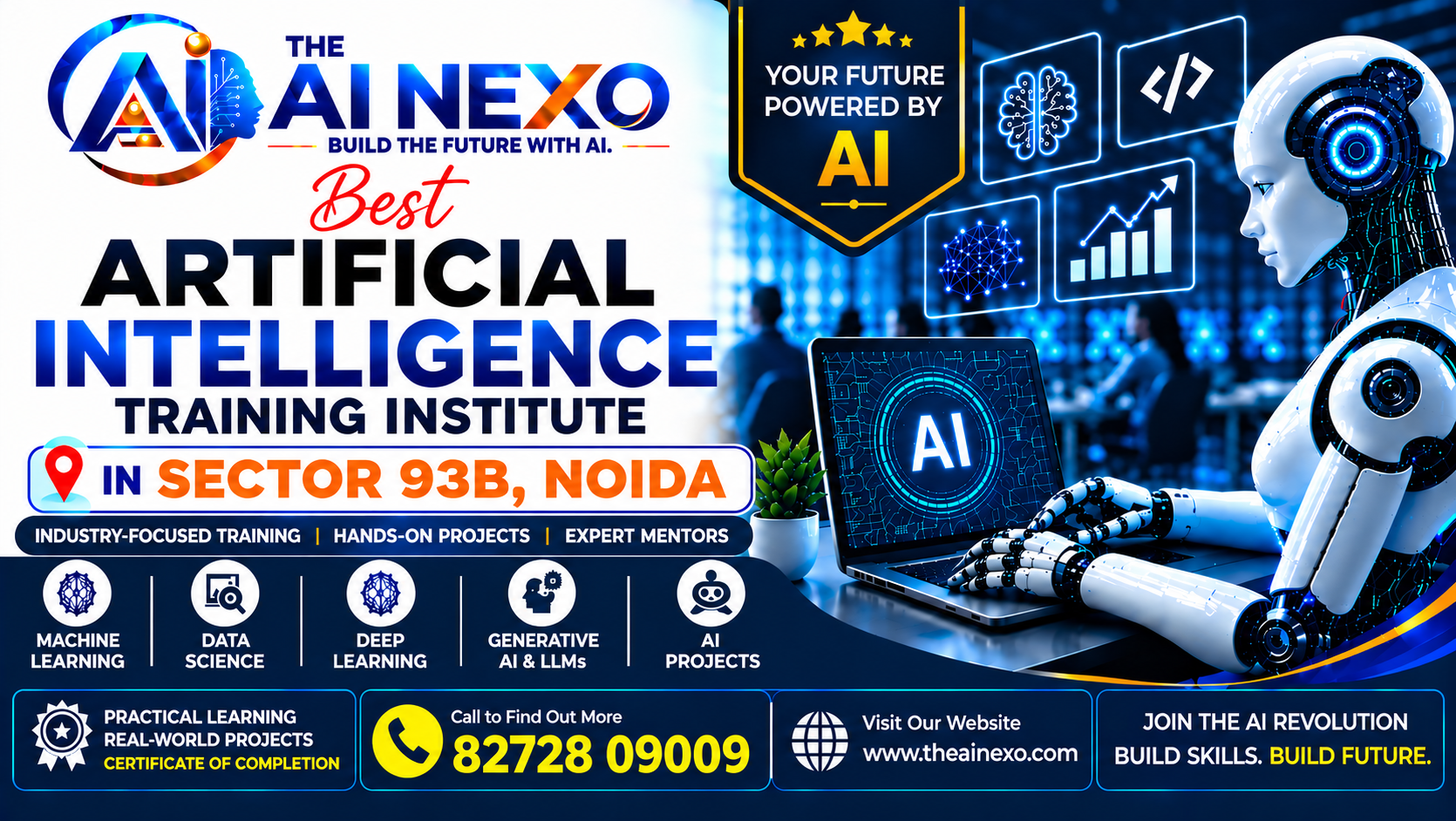 Best Artificial Intelligence Training Institute in Sector 93B, Noida | AI Coaching, Classes & Professional Courses - The AI NEXO
