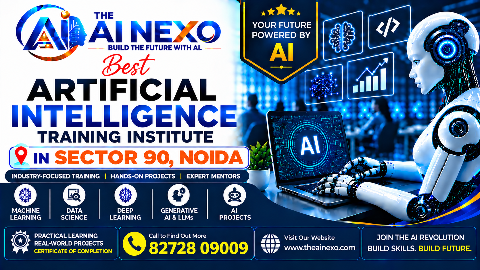 Best Artificial Intelligence Training Institute in Sector 90, Noida | AI Coaching, Classes & Professional Courses - The AI NEXO